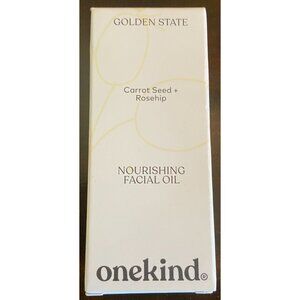Onekind Golden State All-Natural Nourishing Facial Oil Carrot Seed Rosehip 1 oz